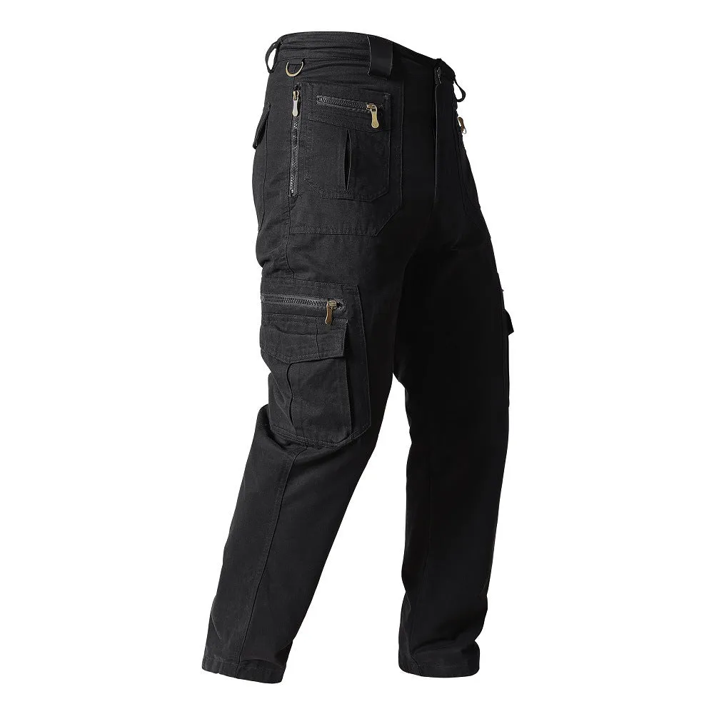 Casual Loose Multi-pocket Cotton Men's Cargo Pants