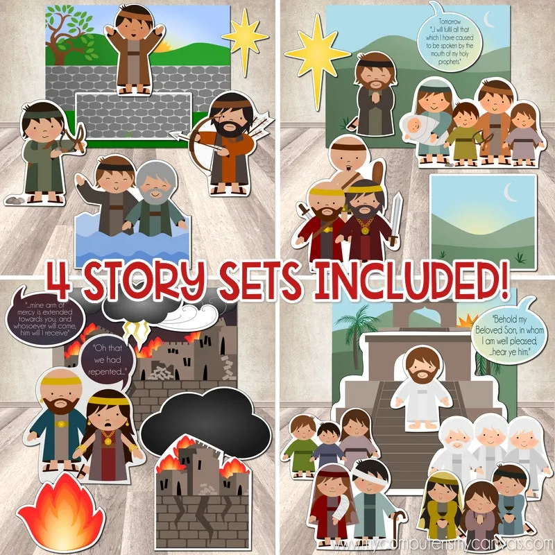 CFM BOOK of MORMON Story Board {KIT 8} Printable