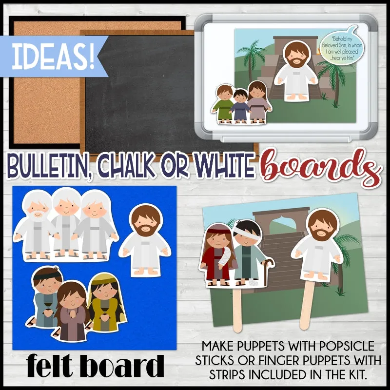 CFM BOOK of MORMON Story Board {KIT 8} Printable