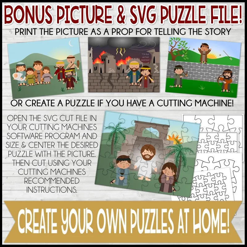 CFM BOOK of MORMON Story Board {KIT 8} Printable