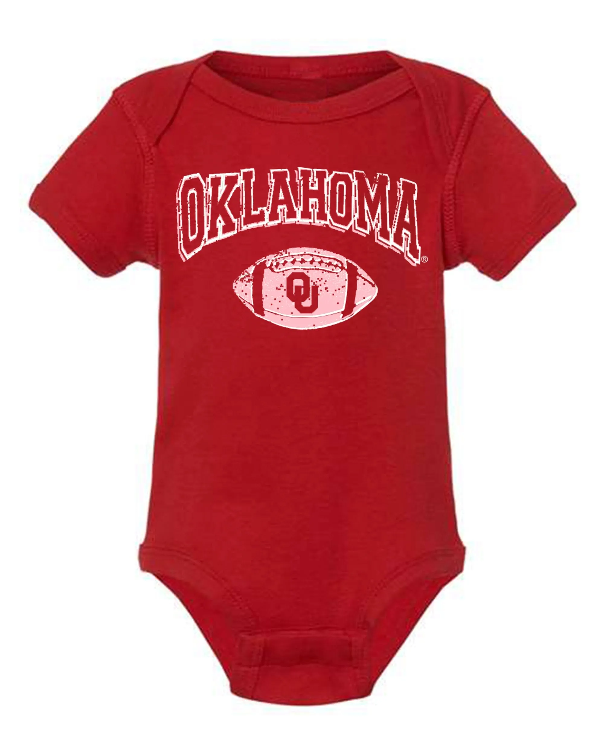 Children's OU Wonka Football Crimson Onesie