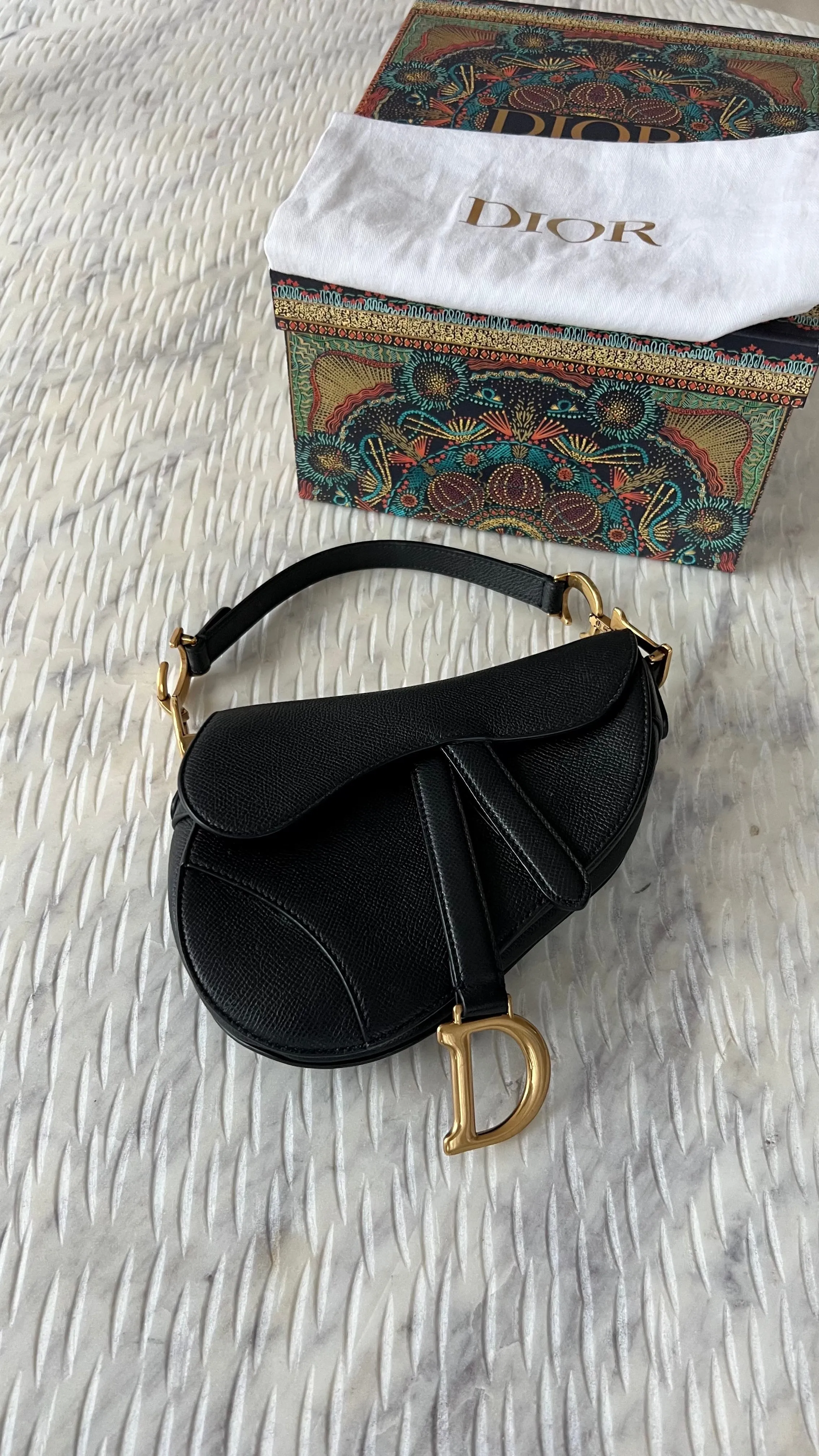 Christian Dior Mini Saddle Bag