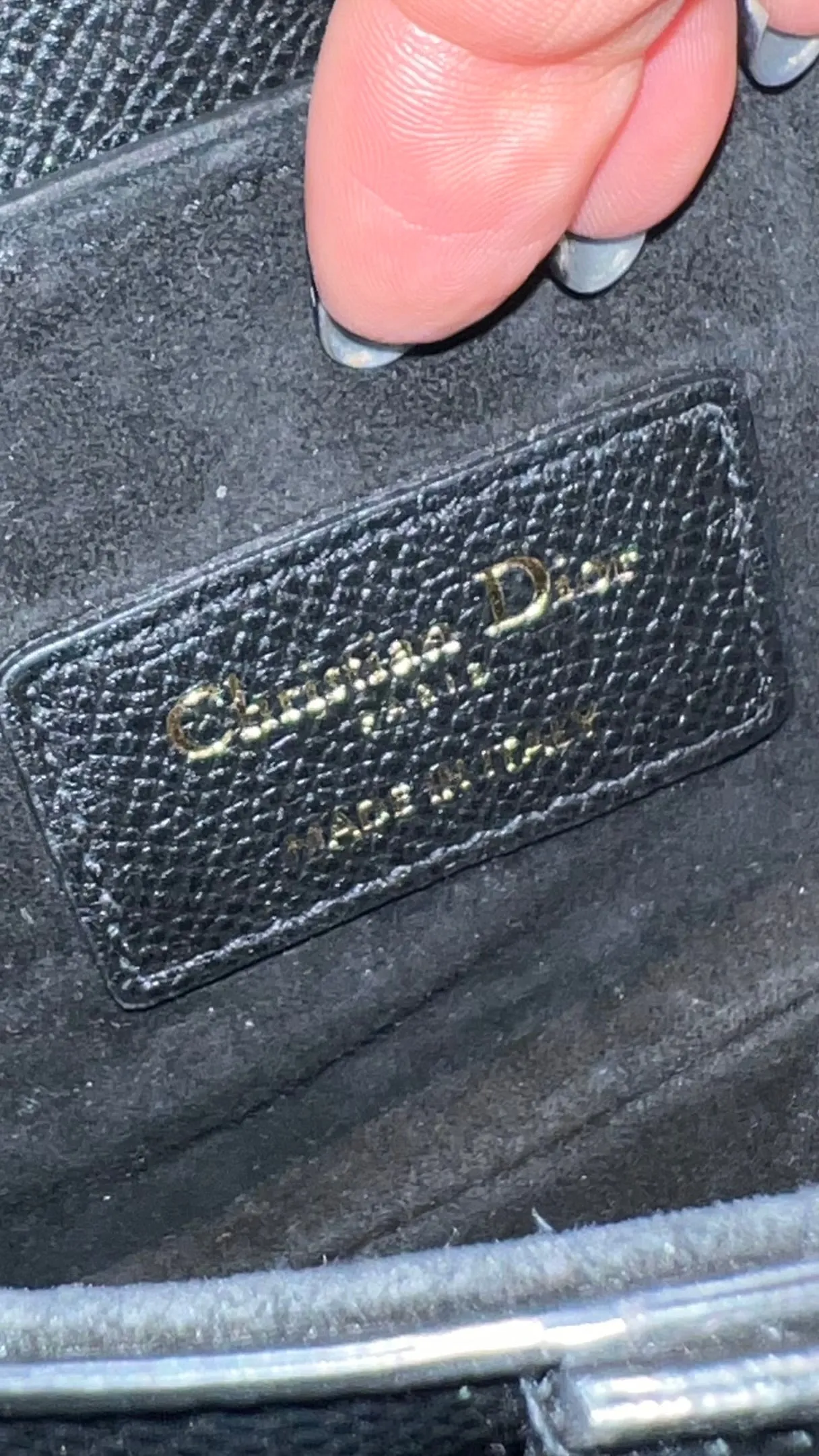 Christian Dior Mini Saddle Bag