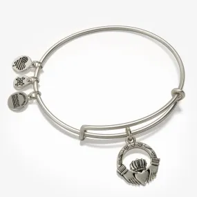 Claddagh Charm Bangle Bracelet