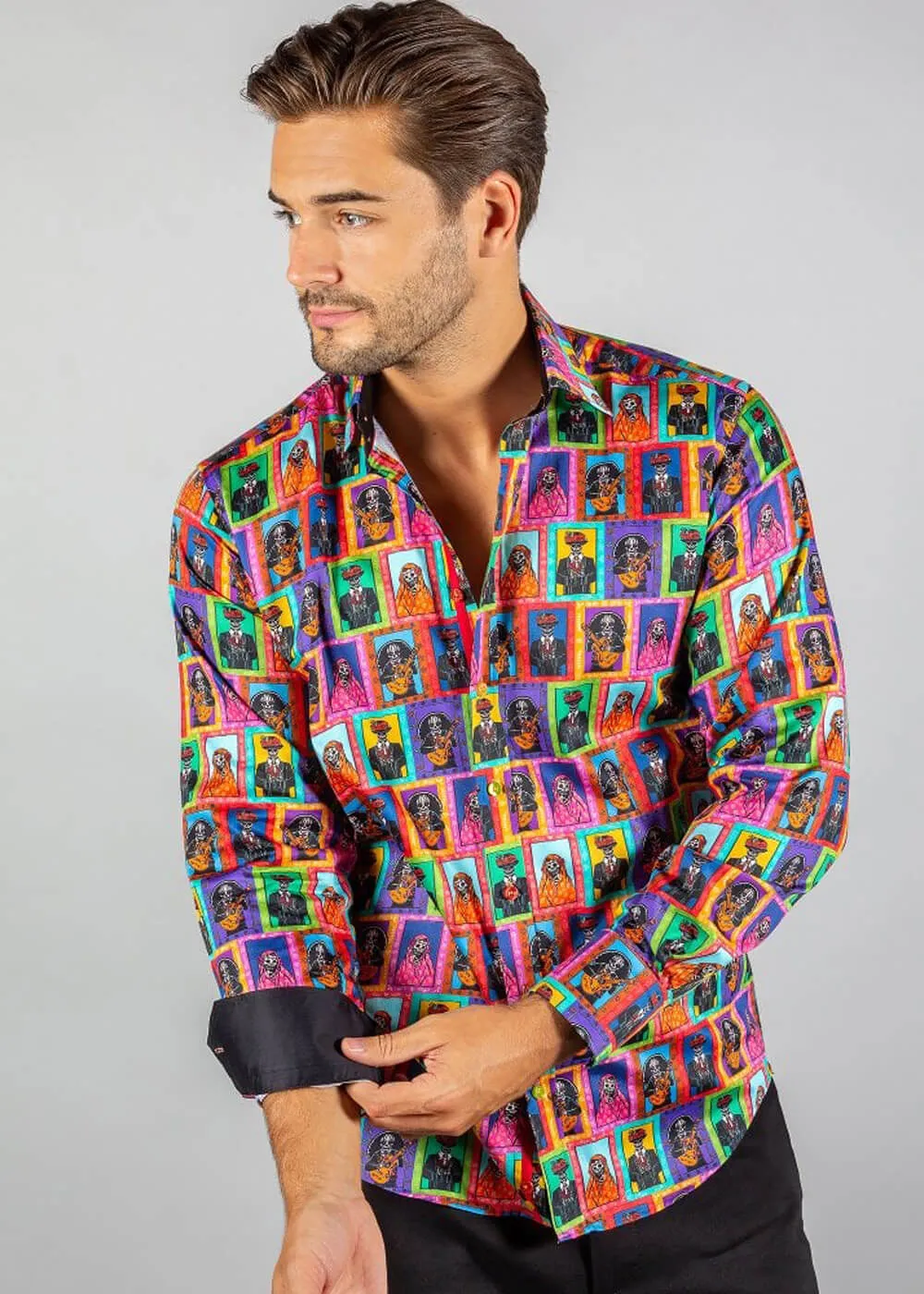 Claudio Lugli Men's Day Of The Dead Shirt