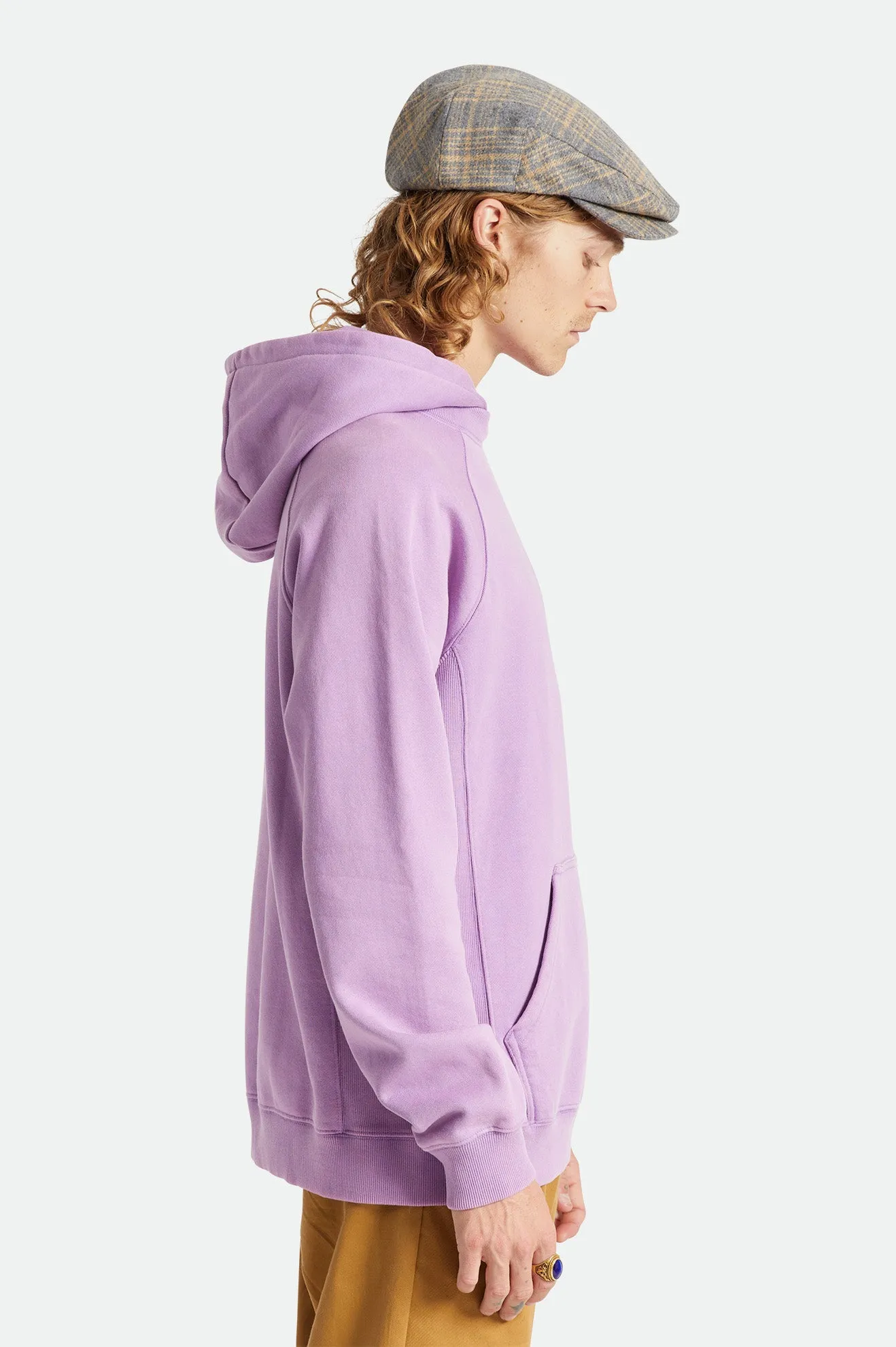 Cooper Reserve Raglan Hood - Washed Orchid