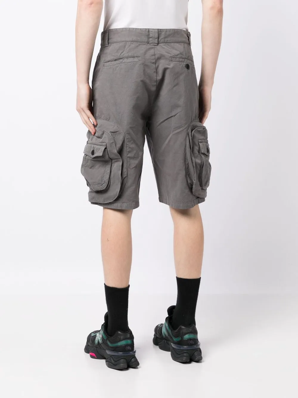 Cotton-Blend Cargo Shorts