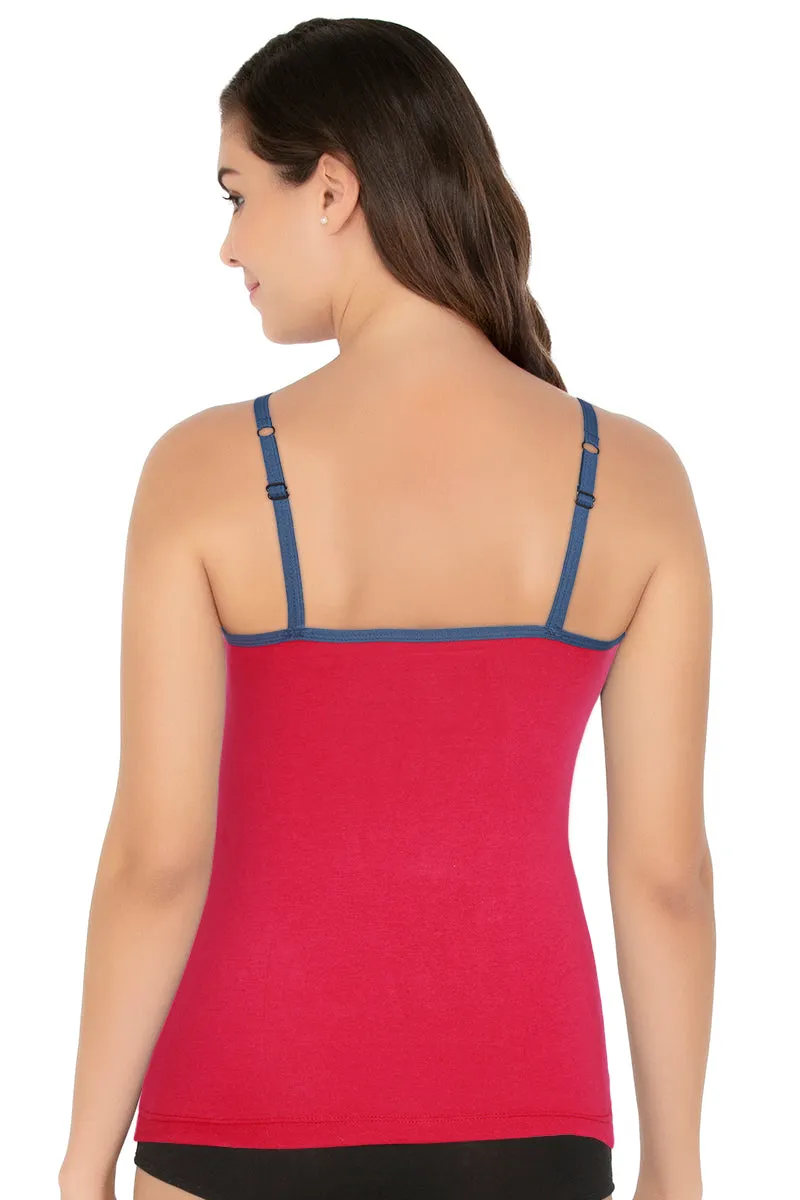 Cotton Camisole - Haute Red