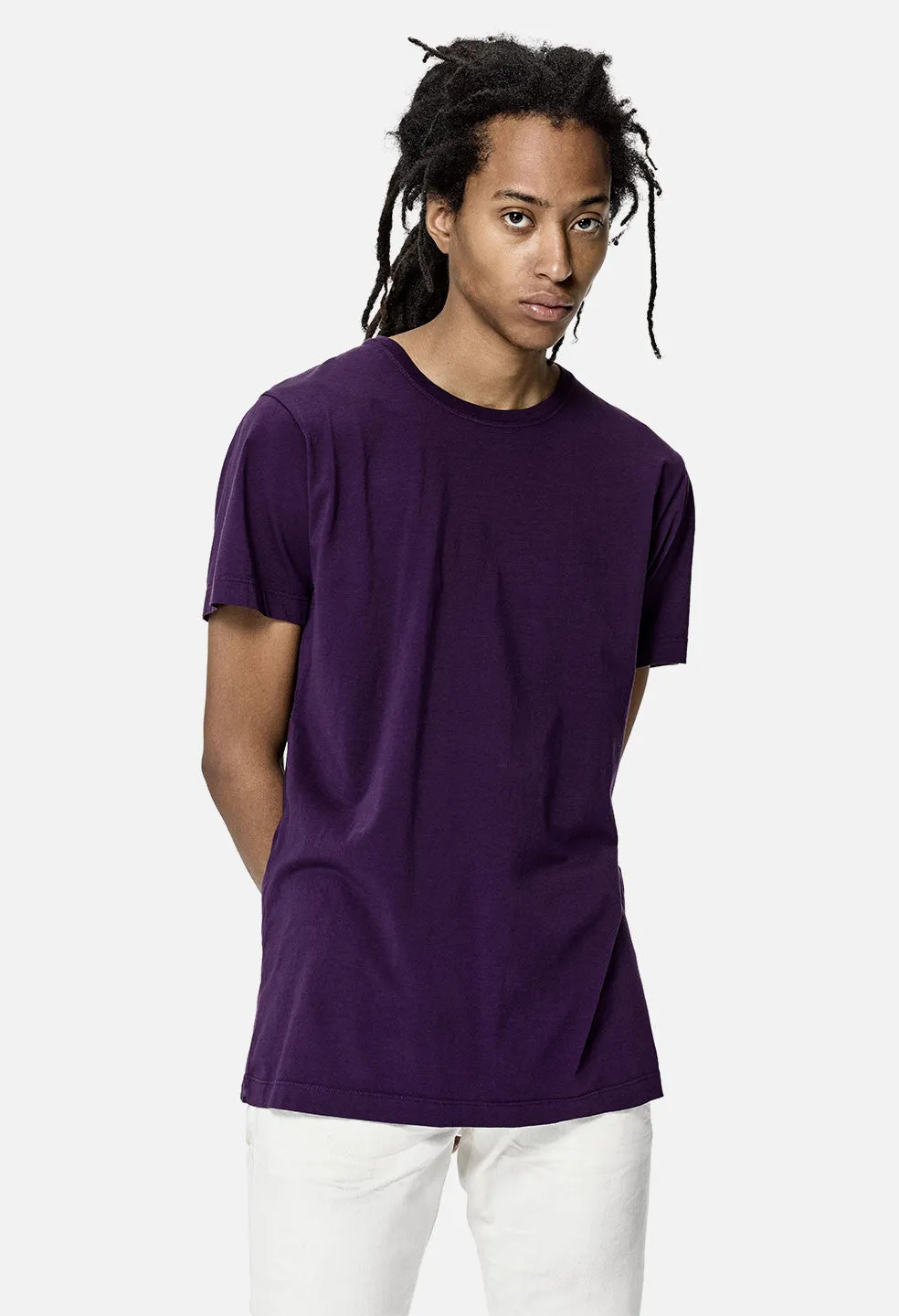 Cotton Classic Crew / Purple