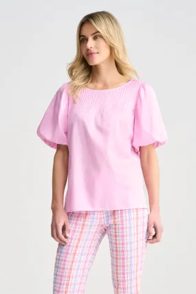 Cotton Puff Sleeve Top