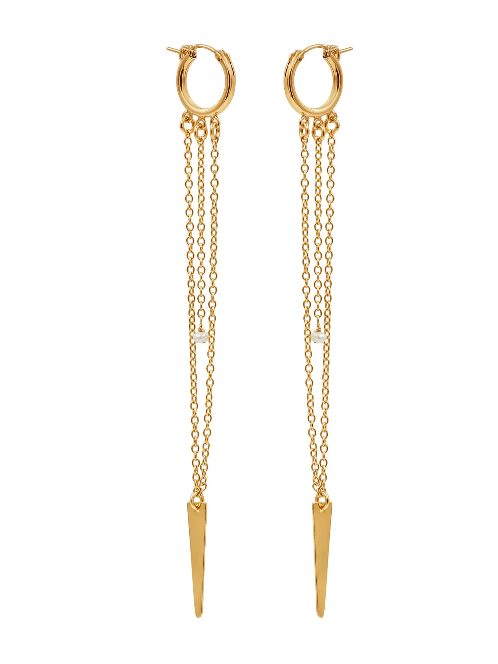 Cupid's Arrow Pearl Earring