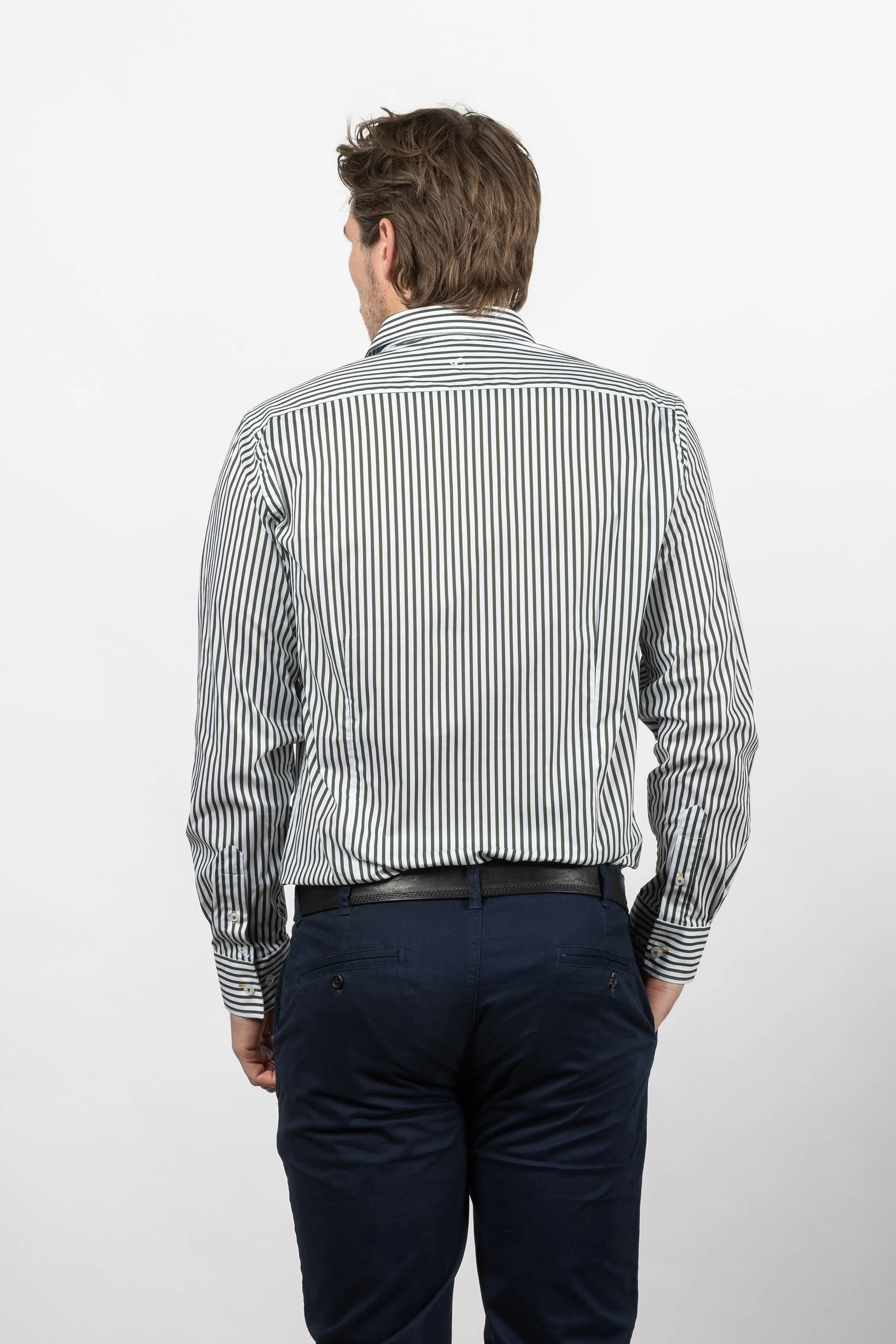 Cutler & Co -Blake Striped Shirt - Three Colours