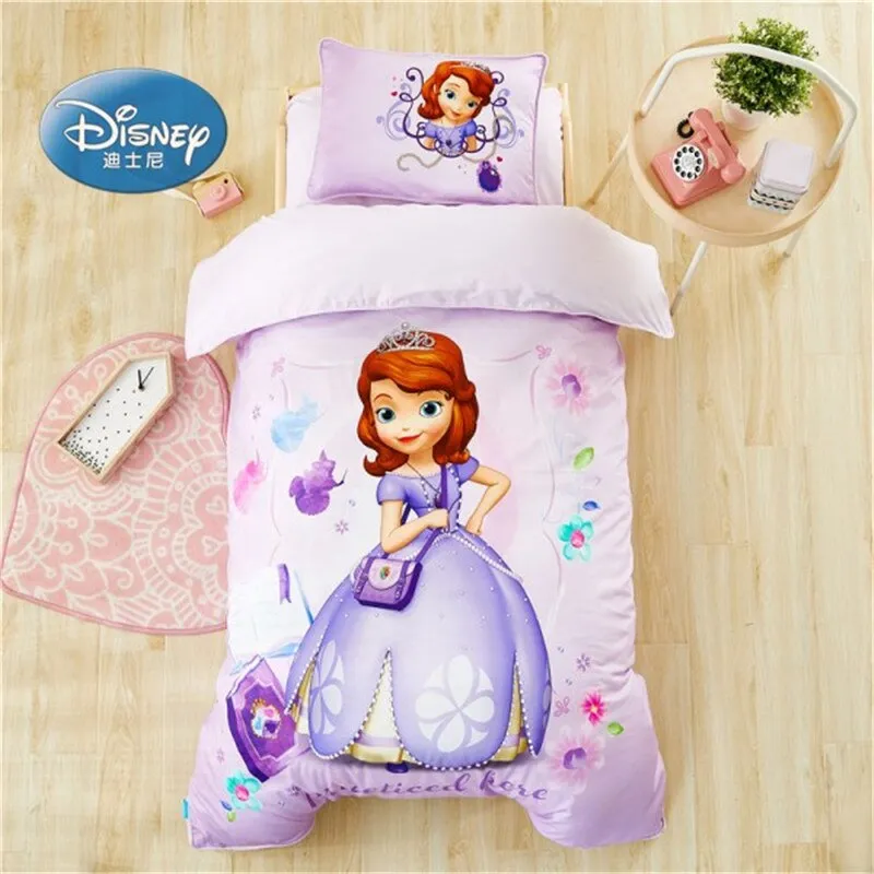 Disney Frozen Elsa Princes Mickey Mouse Bedding Set