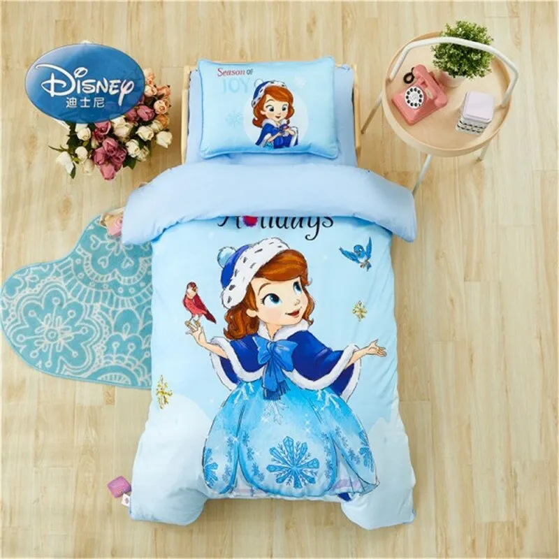 Disney Frozen Elsa Princes Mickey Mouse Bedding Set