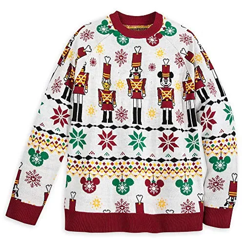 Disney Mickey Mouse and Friends Light-Up Holiday Sweater for Adults Size Unisex XXL Multi