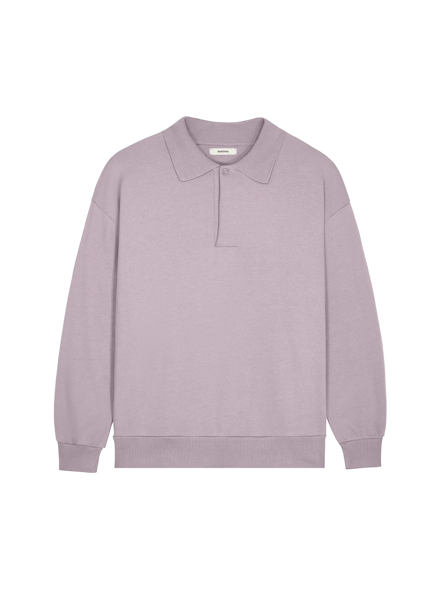 DNA Heavyweight Polo Sweatshirt—raisin purple