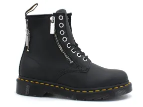 DR. MARTENS 1460 Zip Nappa Anfibio Black 1460-26103001