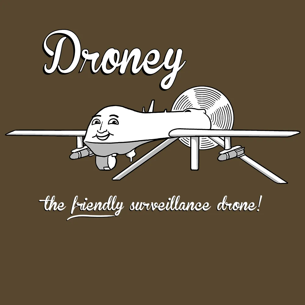 Droney the Friendly Drone Shirt