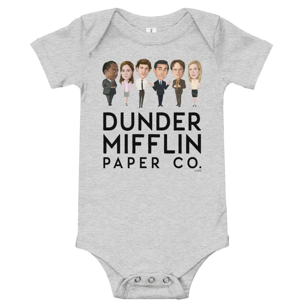 Dunder Mifflin Icons - Baby Onesie