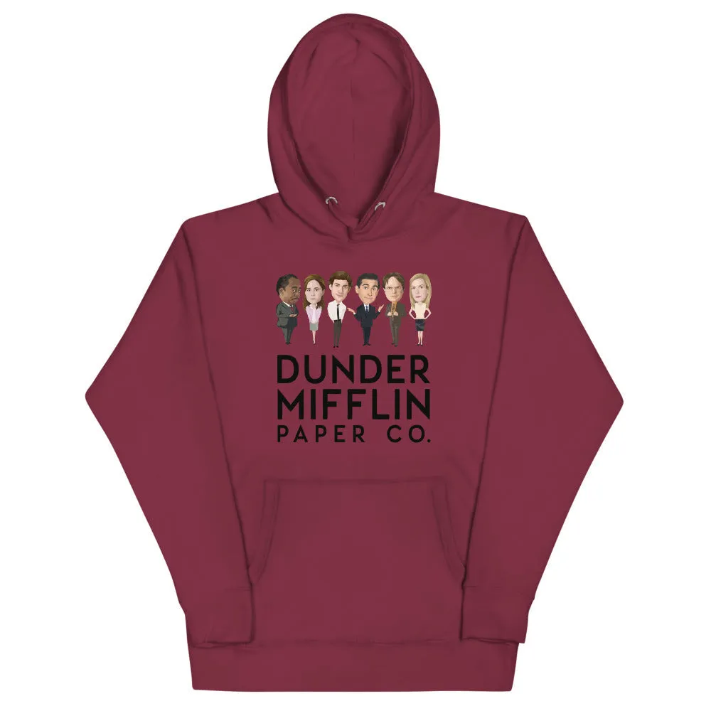 Dunder Mifflin Icons Unisex Hoodie