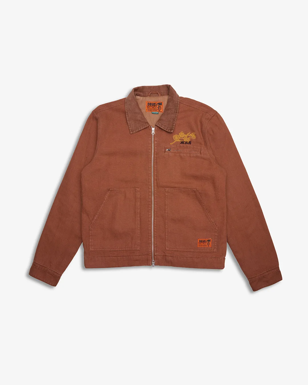 DUSTY OD JACKET - TOFFEE BROWN