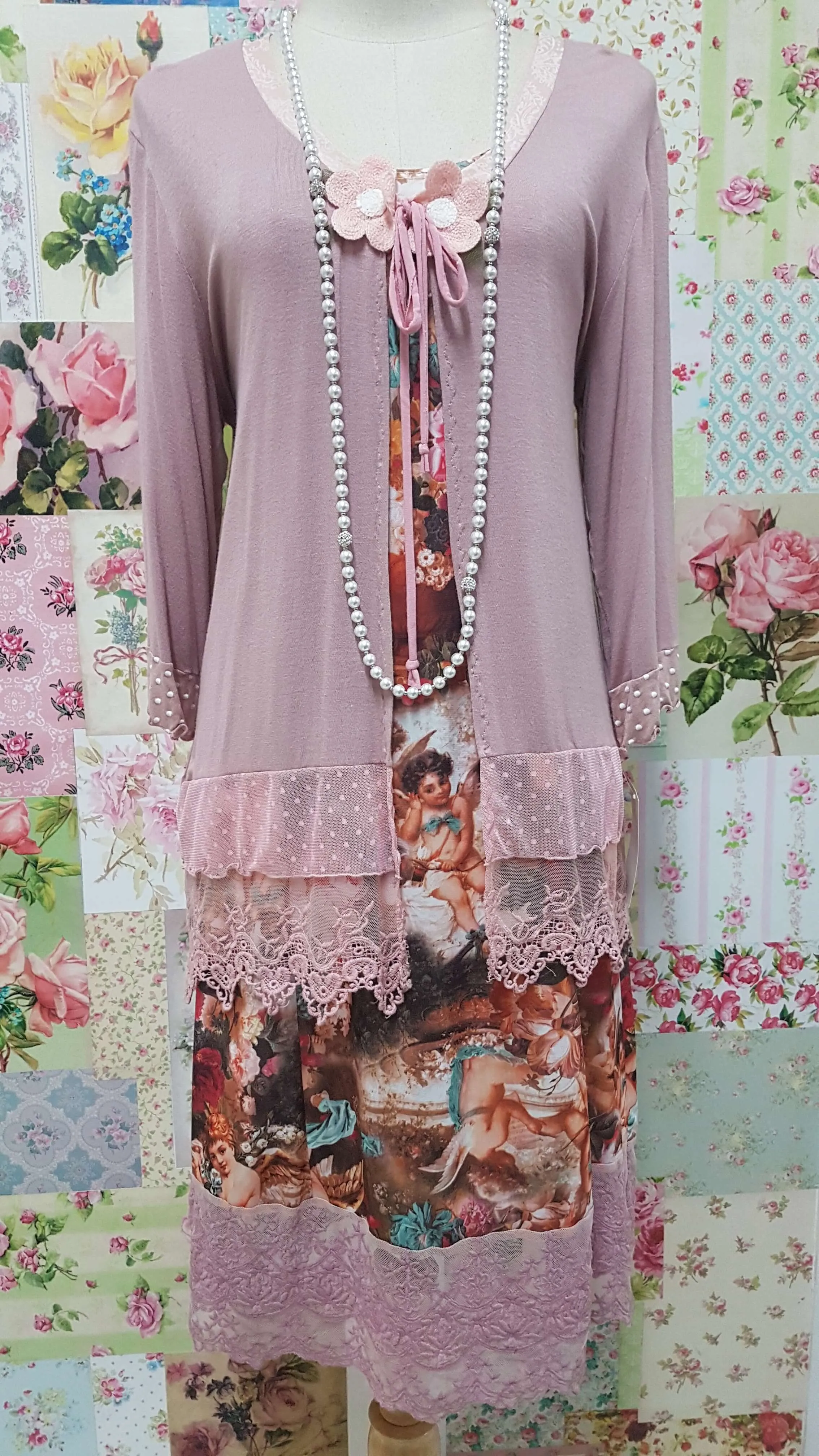 Dusty Pink Top ML057