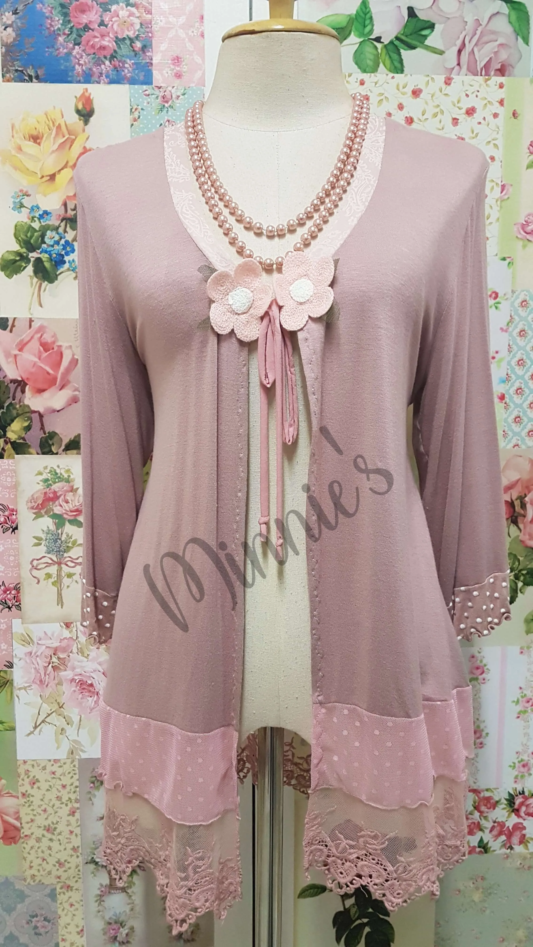 Dusty Pink Top ML057