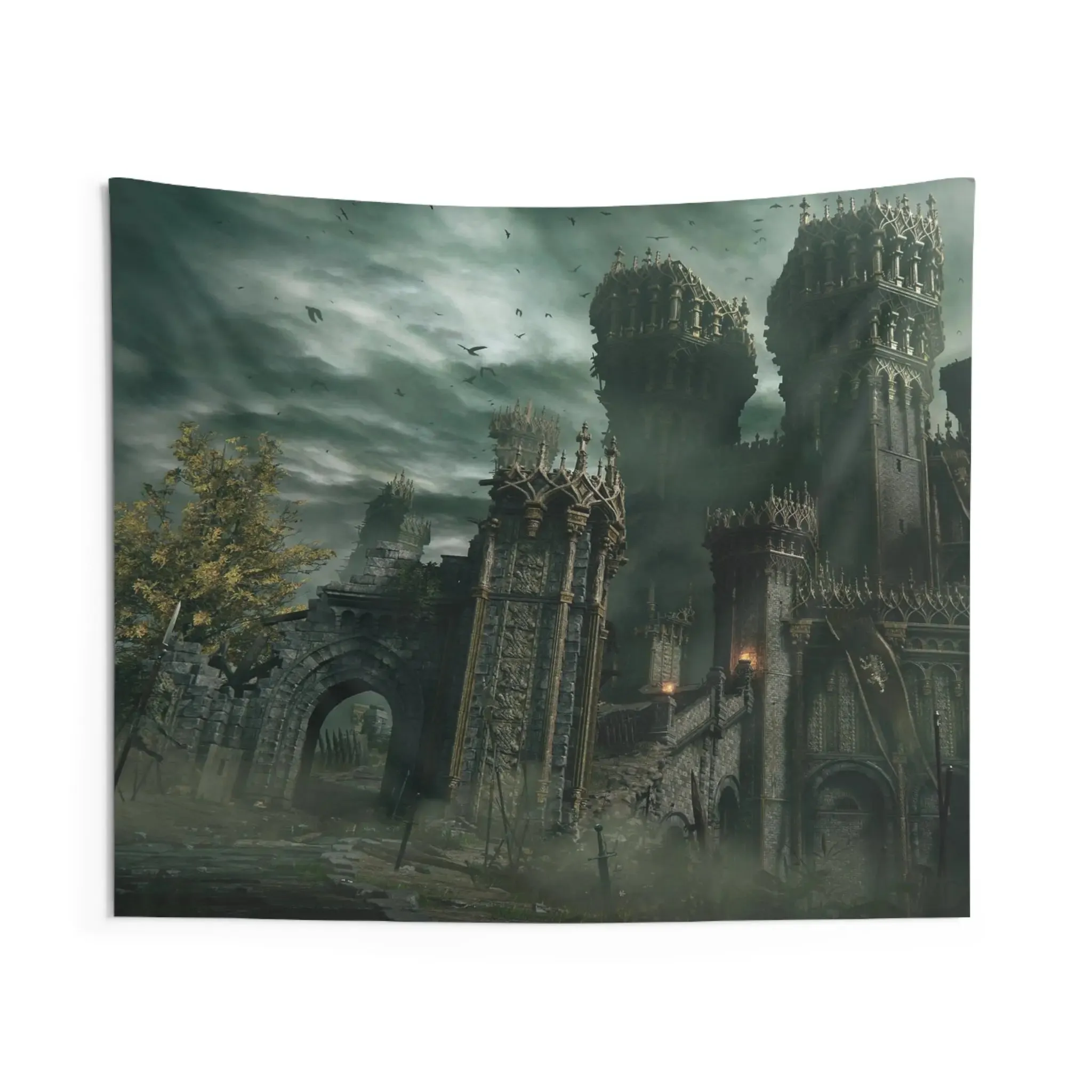 Elden Ring Castle Indoor Wall Tapestries