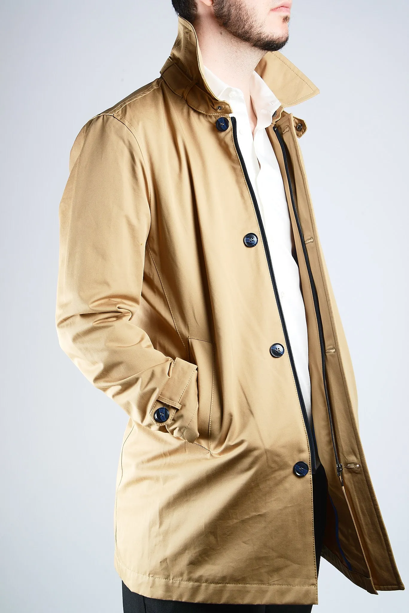 Euro Casual Lightweight Trench Coat