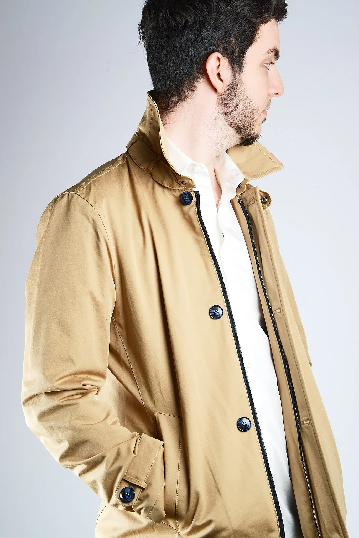 Euro Casual Lightweight Trench Coat