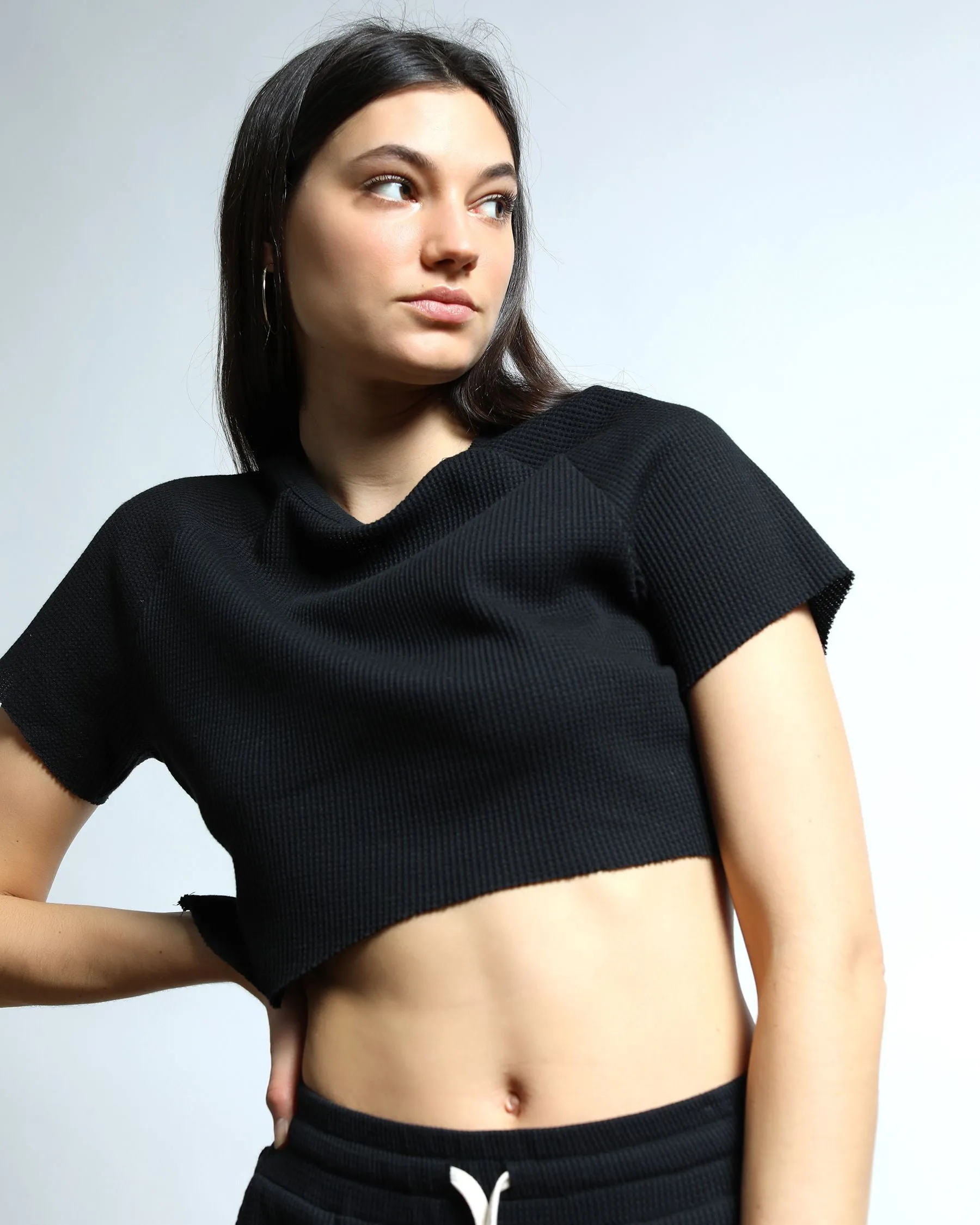 Everest Thermal Raglan Crop Top (FINAL SALE)