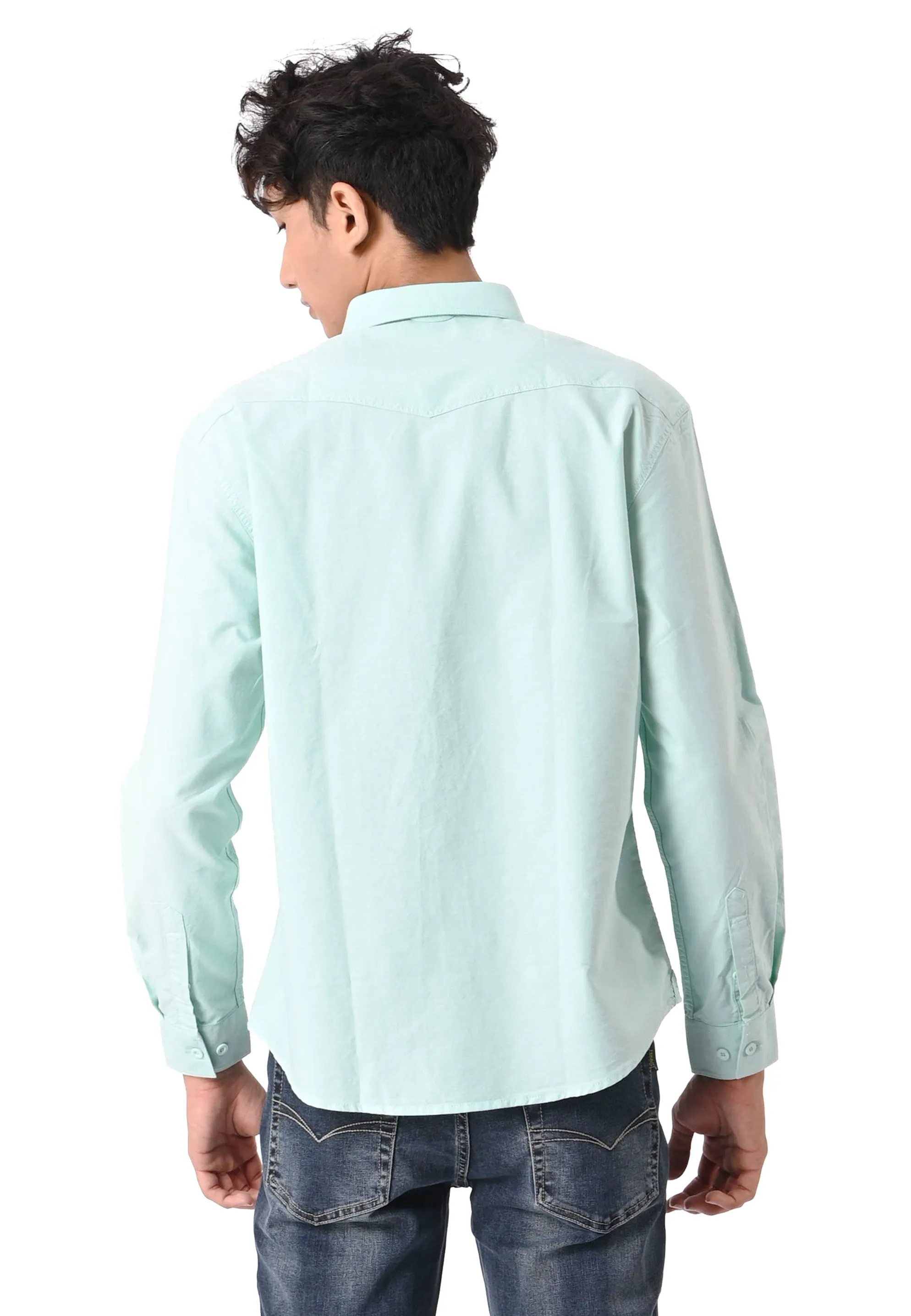 EXHAUST Long Sleeve Shirt [Slim Fit] 1367