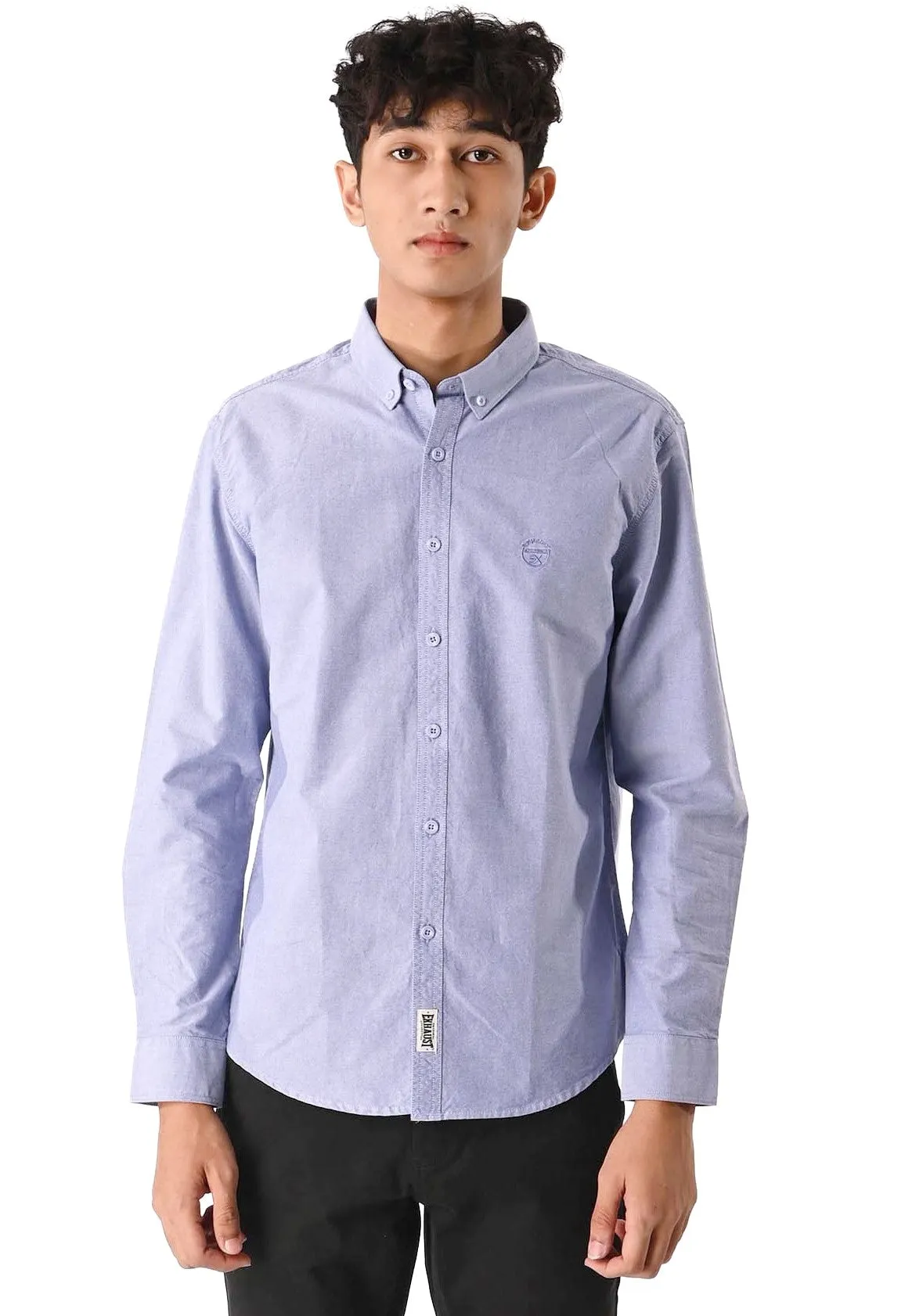 EXHAUST Long Sleeve Shirt [Slim Fit] 1367