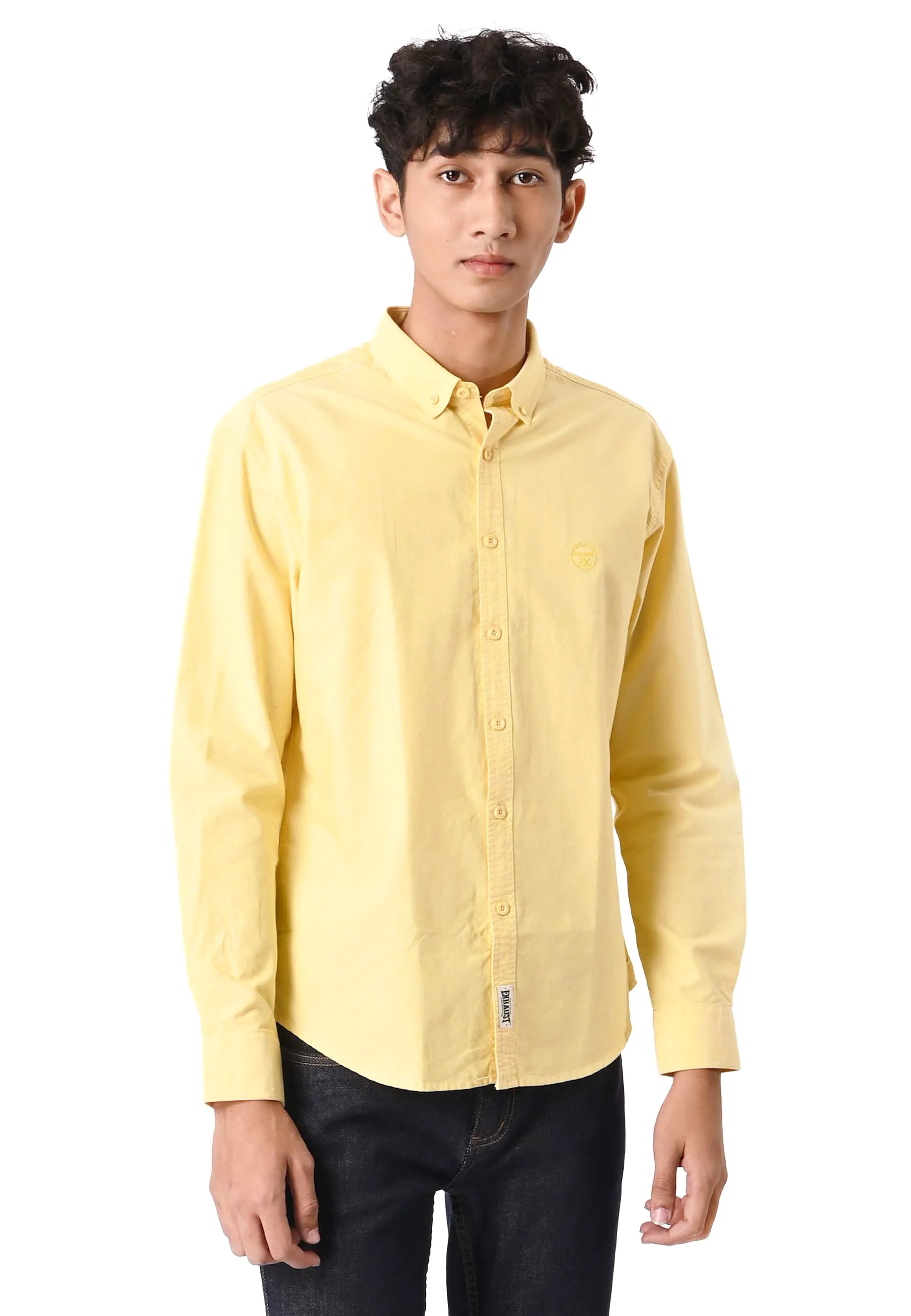 EXHAUST Long Sleeve Shirt [Slim Fit] 1367