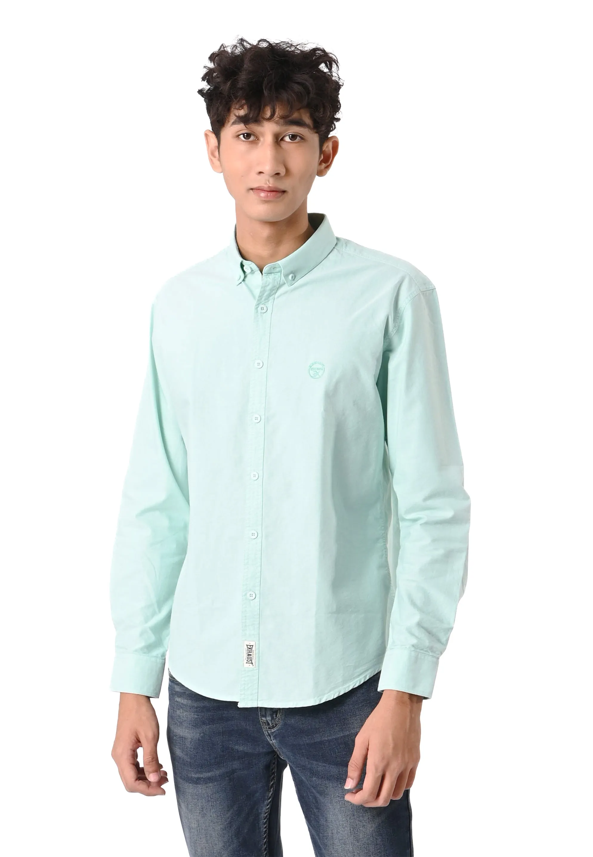 EXHAUST Long Sleeve Shirt [Slim Fit] 1367