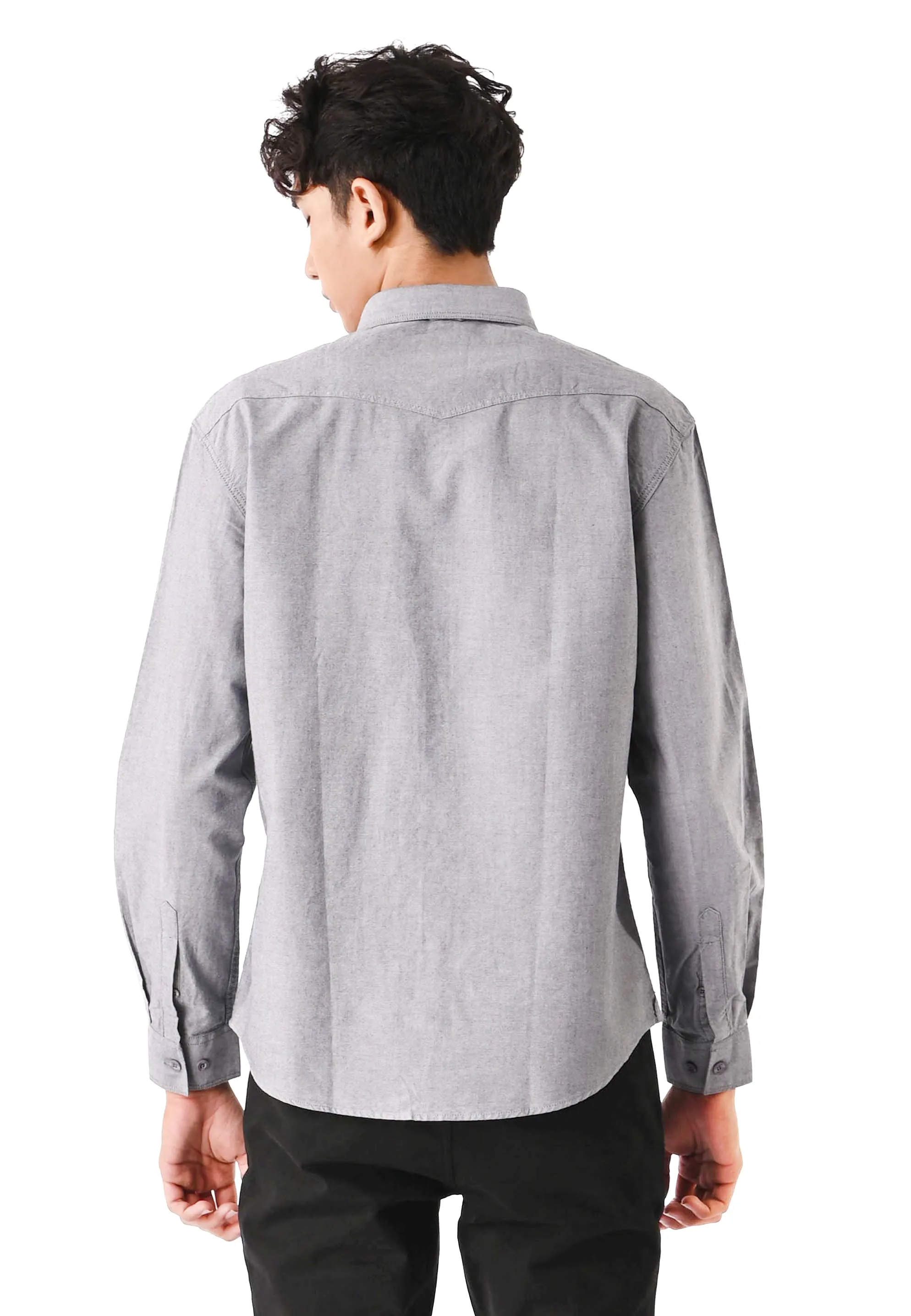 EXHAUST Long Sleeve Shirt [Slim Fit] 1367