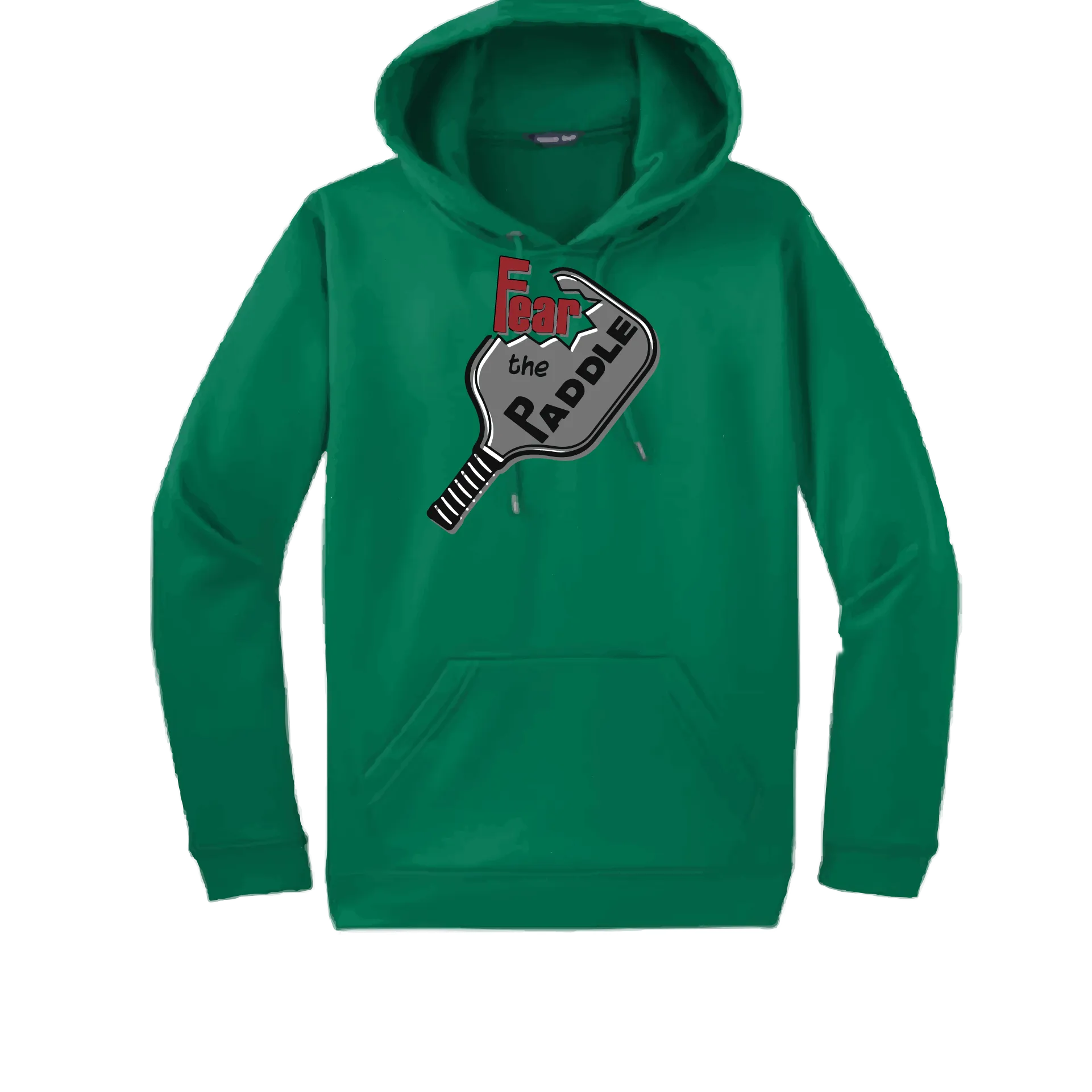 Fear The Paddle | Unisex Hoodie Pickleball Sweatshirt | 50% Cotton 50% Polyester