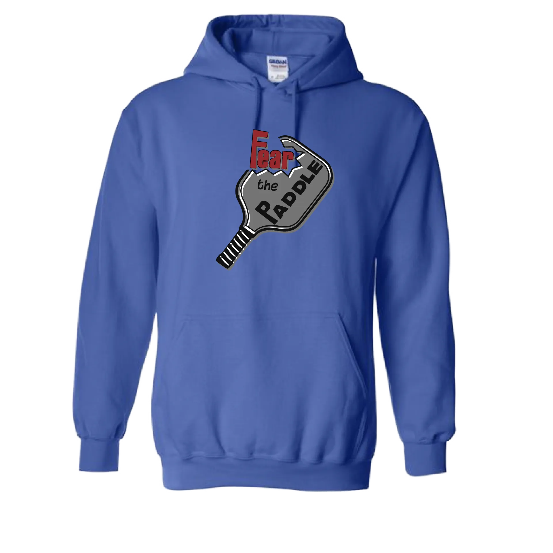 Fear The Paddle | Unisex Hoodie Pickleball Sweatshirt | 50% Cotton 50% Polyester