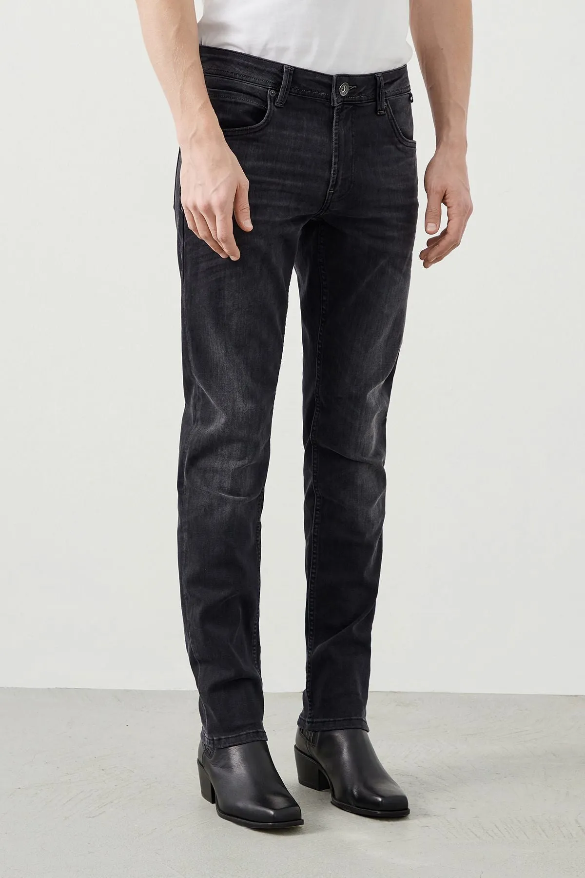 Fere Regular Fit Anthracite Men’s Jeans