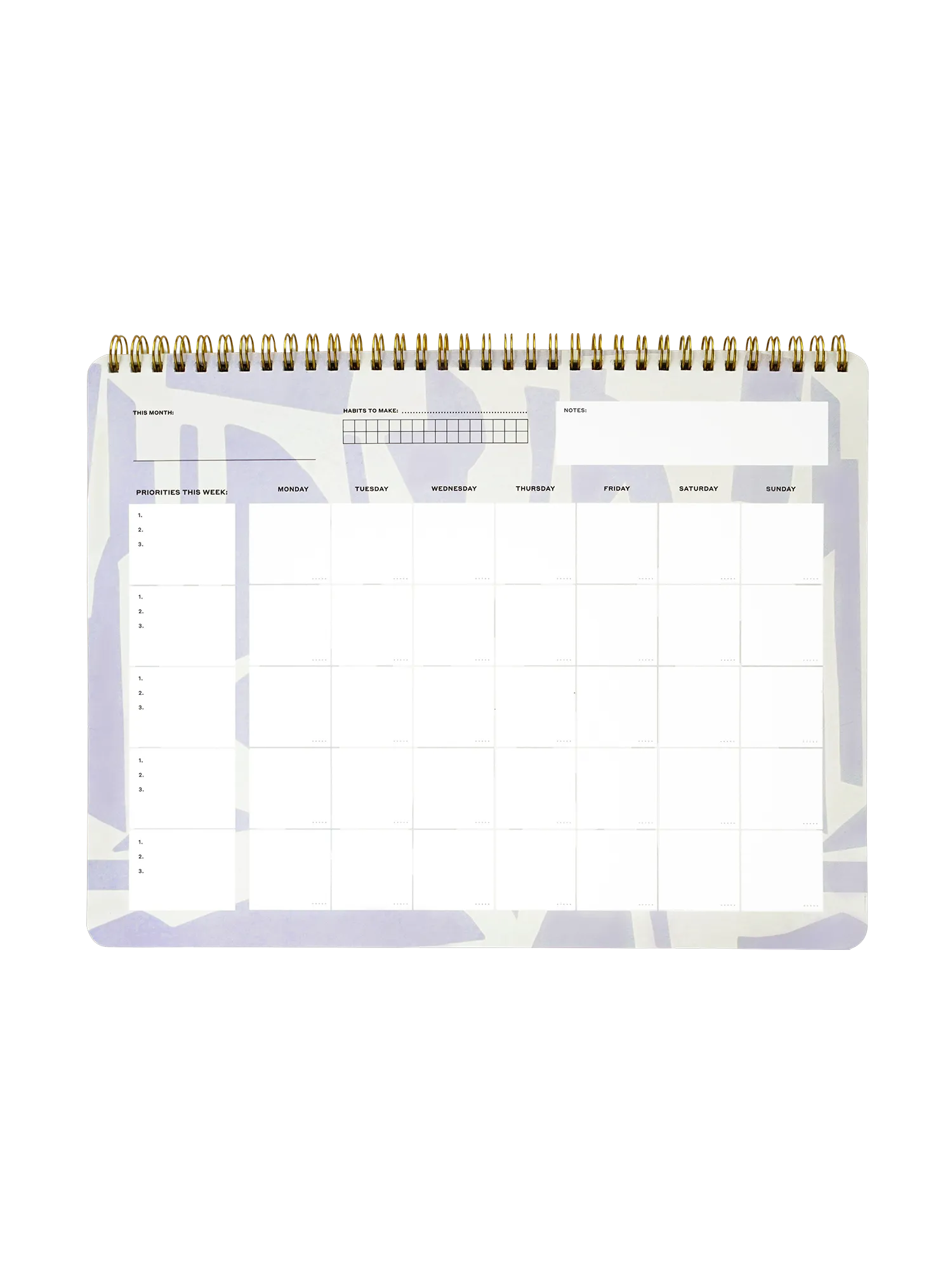 Good Days Monthly Desk Planner