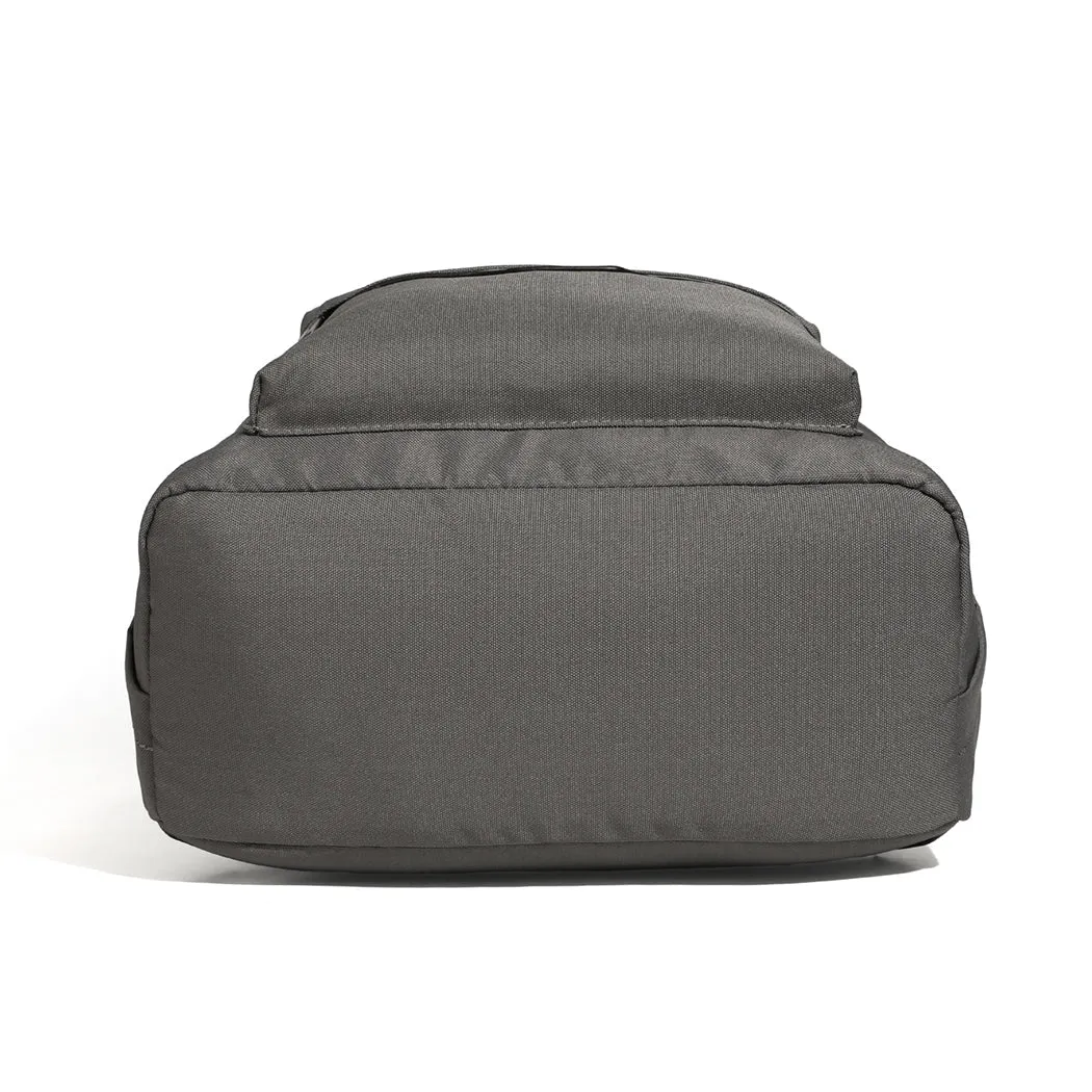 Grey Nylon Backpack