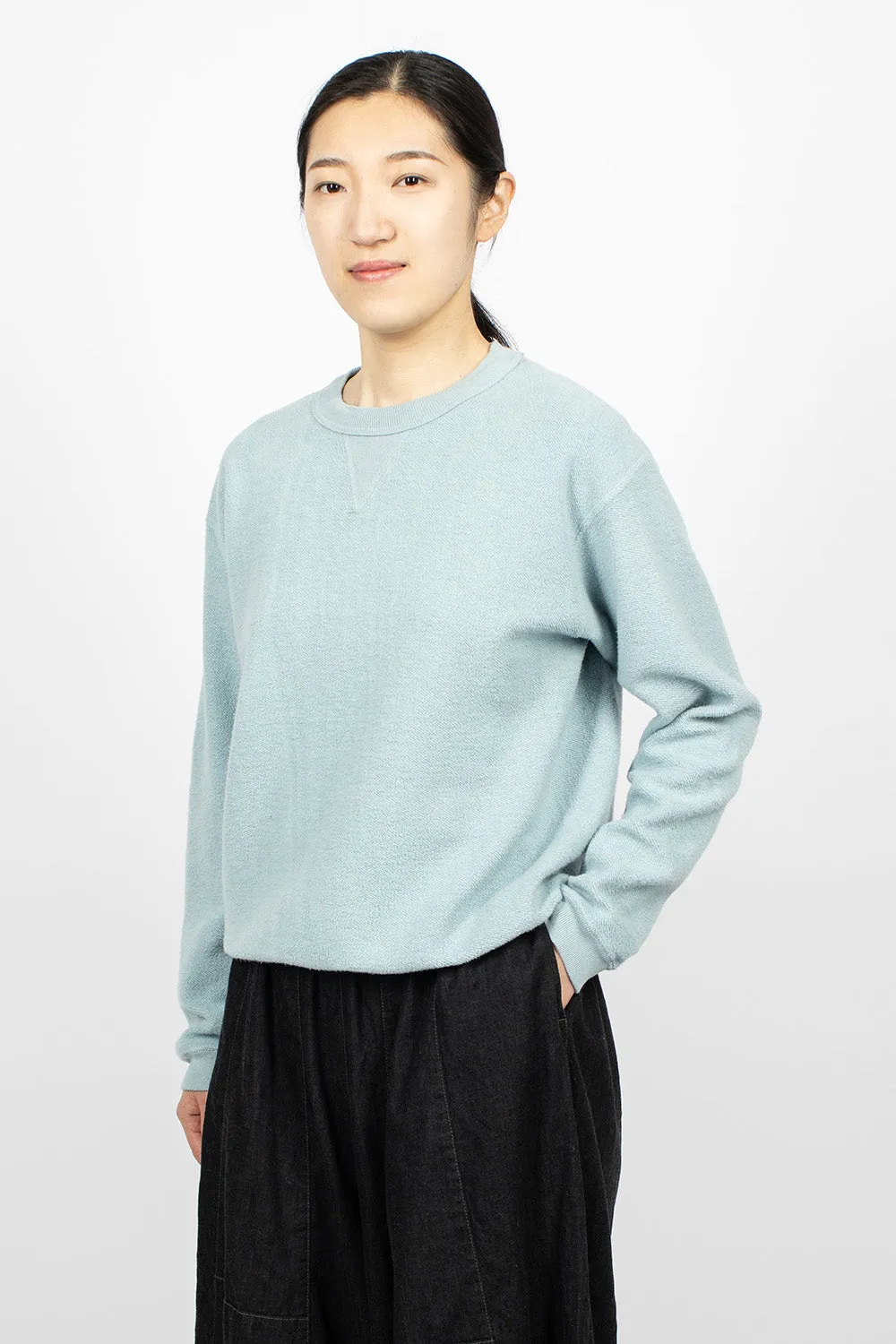 Hina Crew Neck Sweatshirt Tourmaline