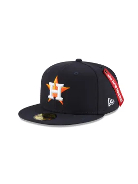 HOUSTON ASTROS X ALPHA X NEW ERA 59FIFTY FITTED CAP