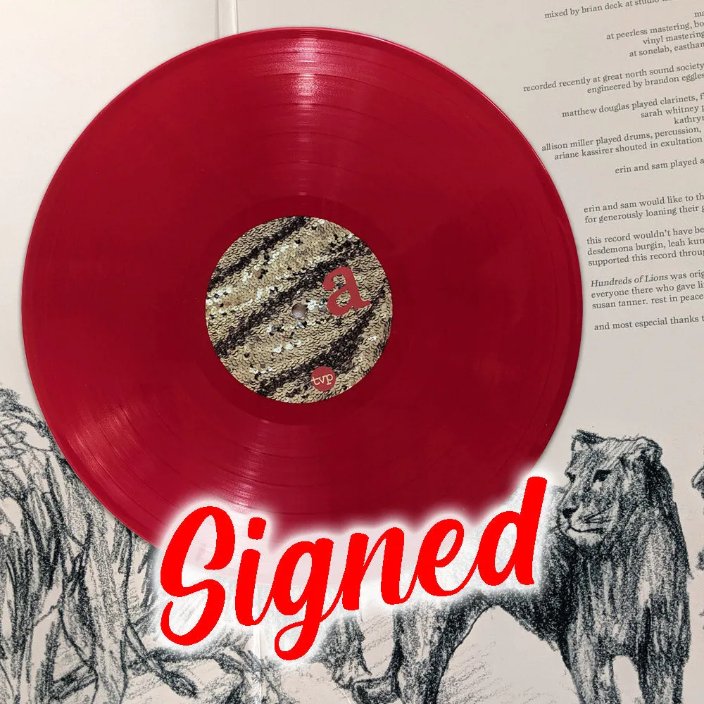 HUNDREDS OF LIONS (2009) - 10th Anniversary Vinyl Now Available!