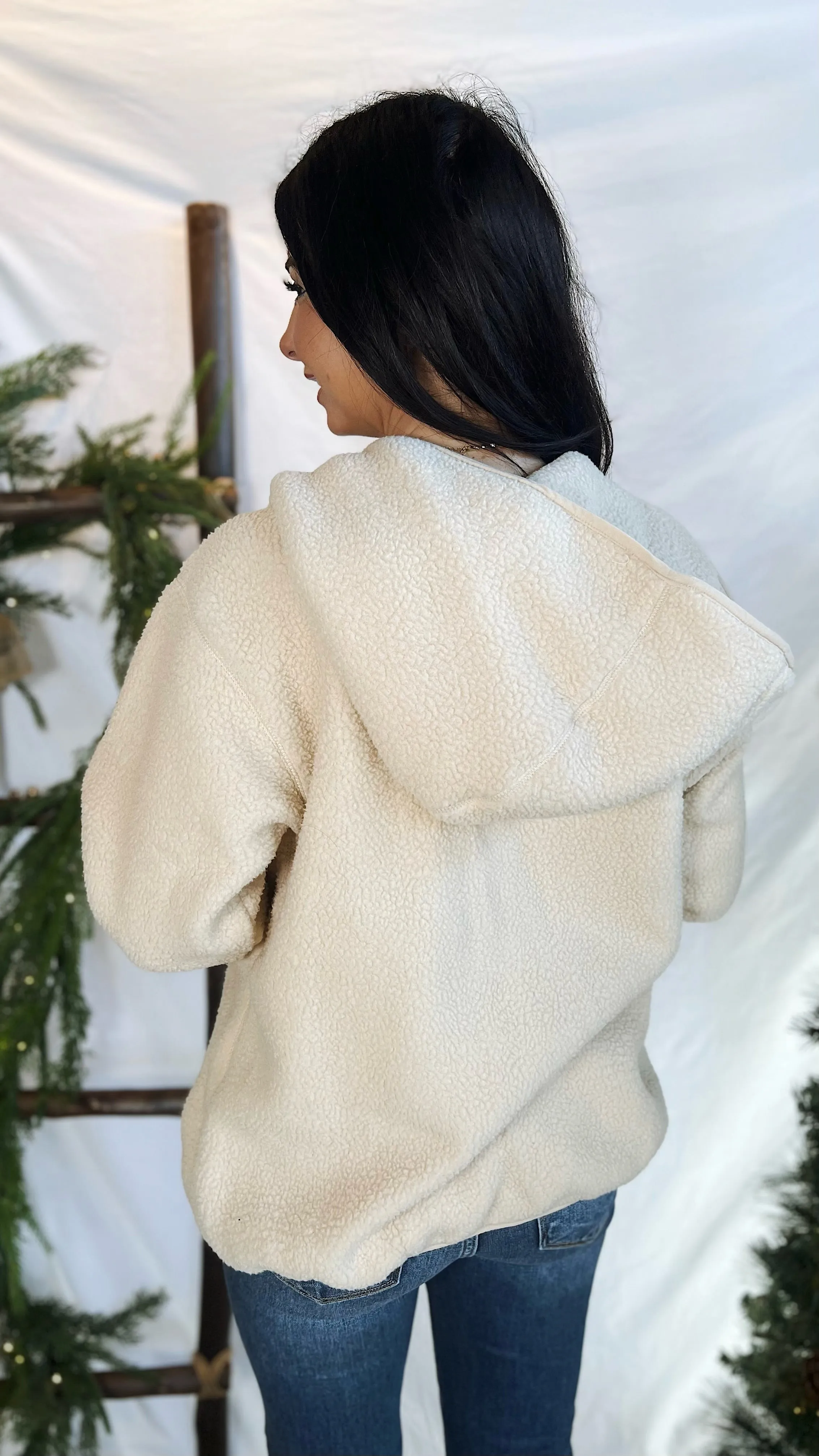 In Our Cozy Era Sherpa Jacket