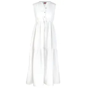 IS Charlotte White Tiered Dress