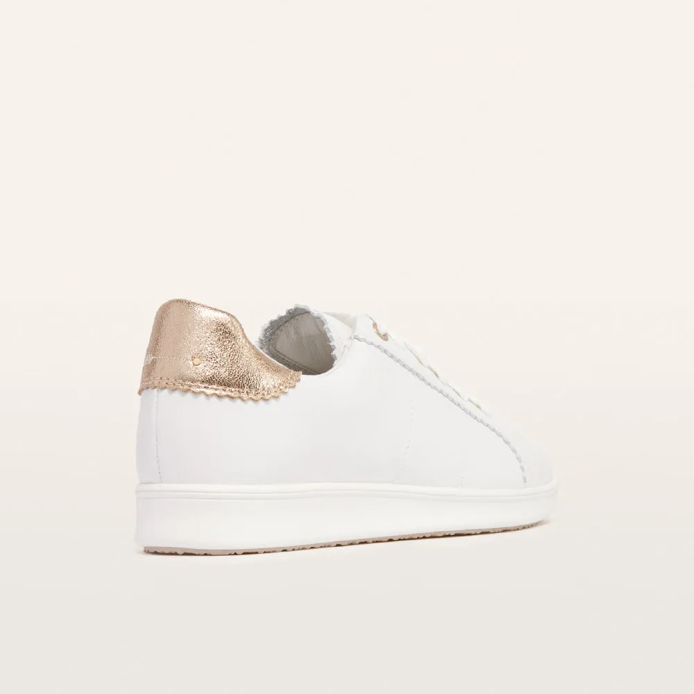 Jackie IV White/Rose Gold