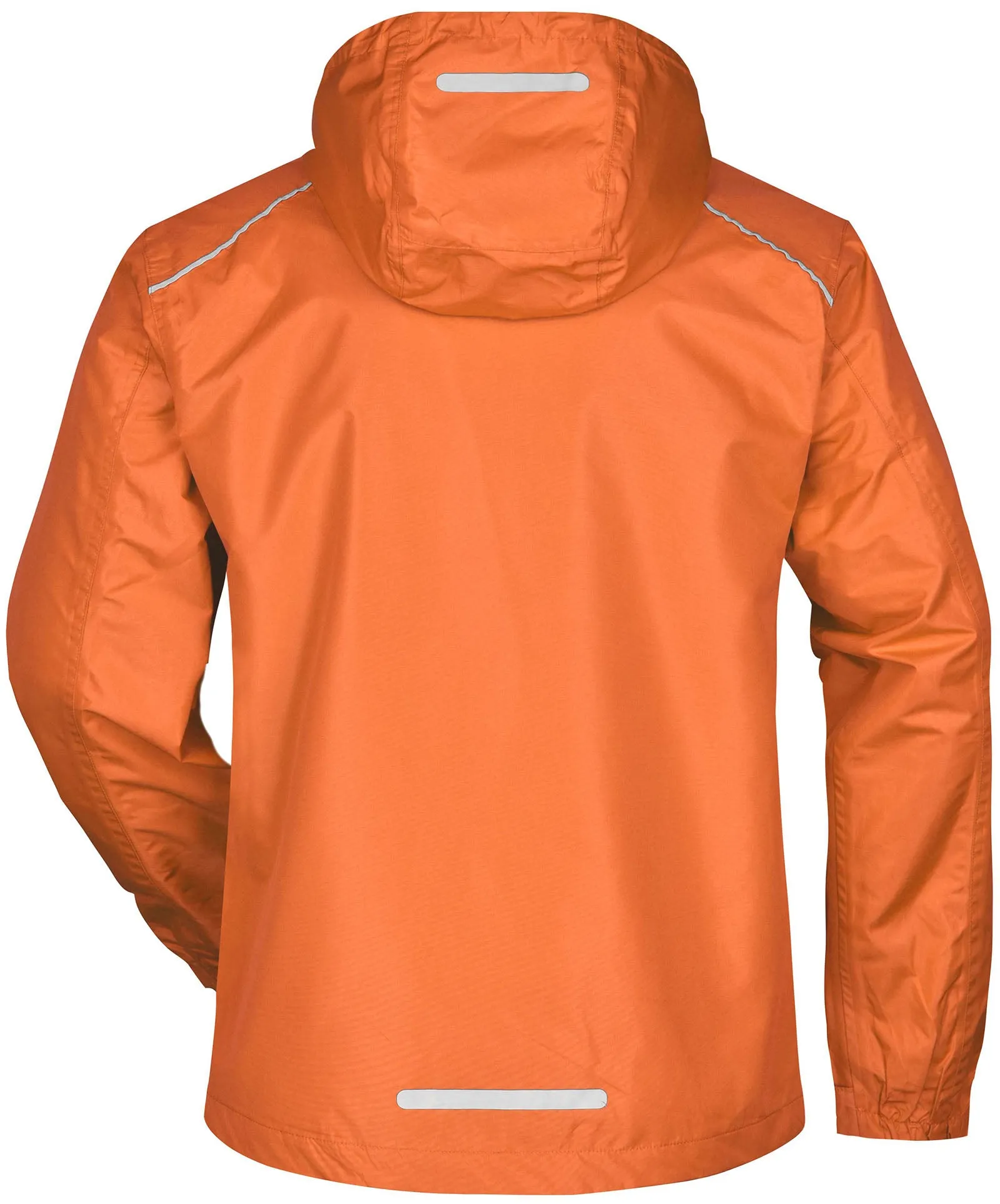 JAN 1118 ― Windbreaker Rain Jacket - Orange / Carbon Grau