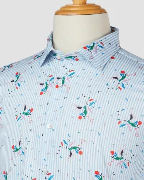 Japanese Flora Confetti Shirt