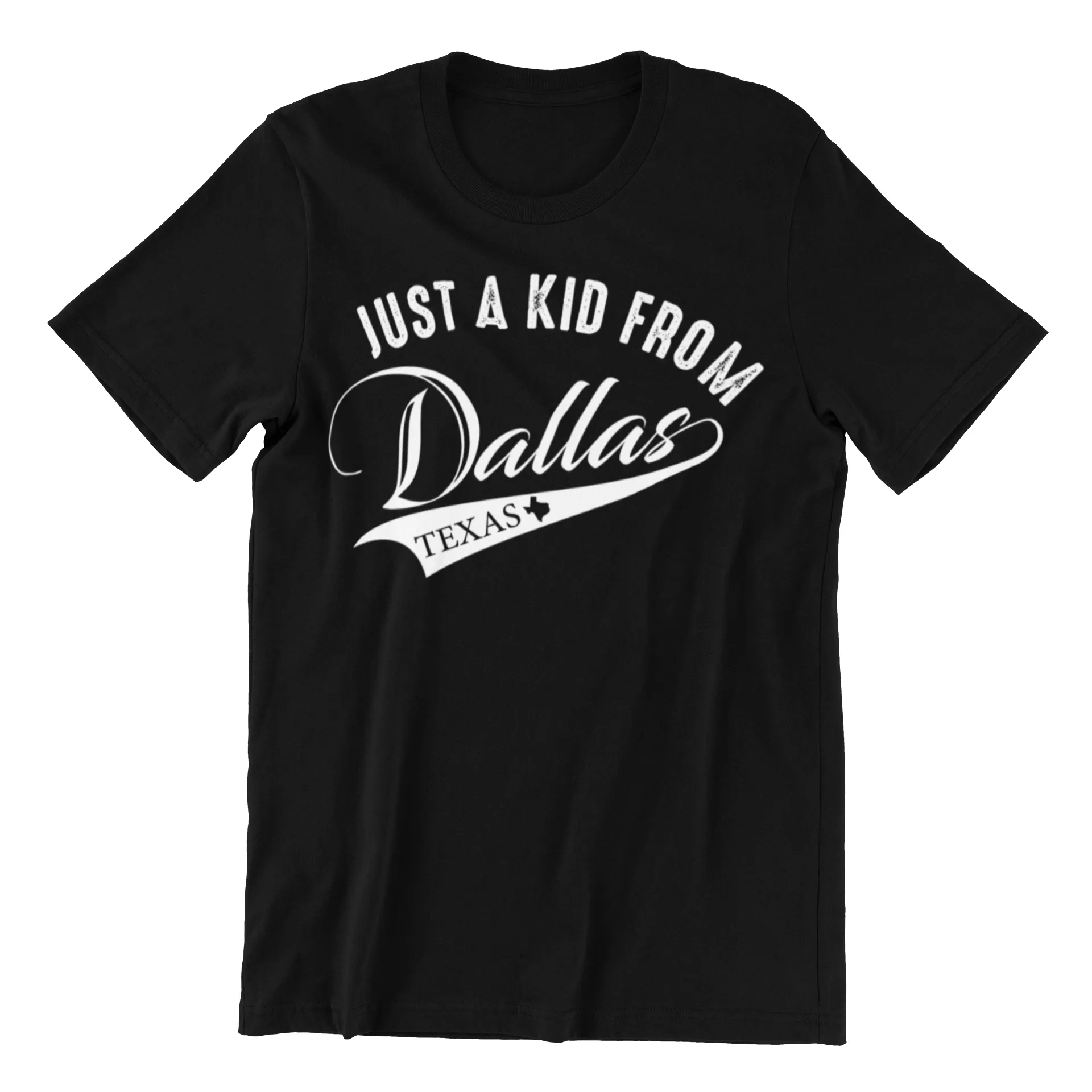 Just a Kid From Dallas TX -  Rep your city Tee Unisex Man and woman